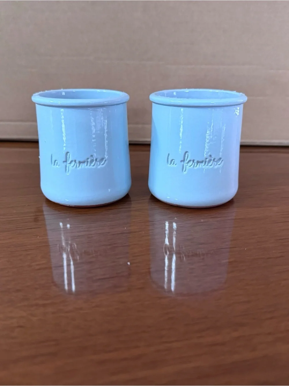 La Fermiere Yogurt Pots - Limited Summer 2026 - Sky Blue